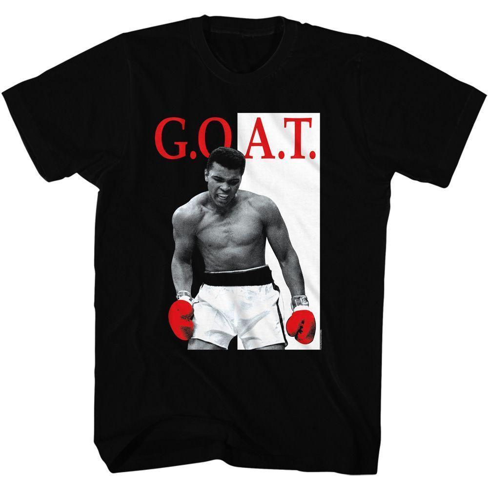 Muhammad Ali Goat Black T-Shirt